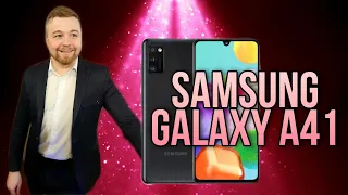 Samsung Galaxy A41 - Распаковка