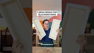 2 ideias geniais com telas baratinhas