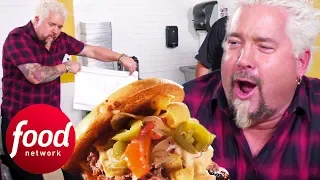 "This Is In The Top Of The Best BBQ Sandwiches I've Ever Had" | Diners, Drive-Ins & Dives