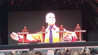 Kraftwerk Live at Trinity Collage Dublin ,"The Robots" June 29th 2023