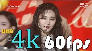 190123 Mnet 8th Gaon Chart Music Awards TWICE - YES or YES + Dance The Night Away [4k 60fps]