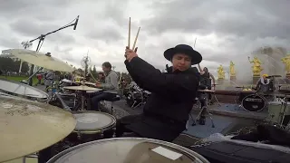 "Fire" by Jimi Hendrix,  drum cam (Rocknmob Moscow #9.)