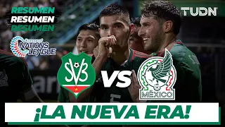 Resumen y goles | Surinam 0-2 México | CONCACAF Nations League 2023 | TUDN