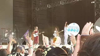 DNCE(디엔씨이) 'Cake By The Ocean'  LIVE in KOREA [170812 Pentaport Rock Festival]