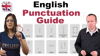 English Punctuation Guide - English Writing Lesson