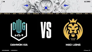 DK vs. MAD | Worlds 2021 Четвертьфинал День 3 | DWG KIA vs. MAD Lions | Игра 1