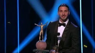 Guldbollen till Zlatan för tionde året i rad - TV4 Sport