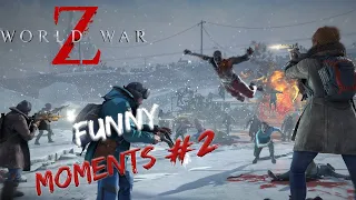 FUNNIEST MOMENTS AND JUMPSCARES #2 WORLD WAR Z