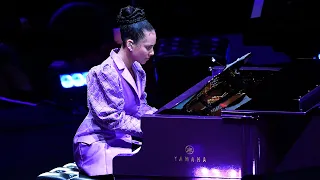 Alicia Keys Performs at A Celebration of Life for Kobe and Gianna Bryant