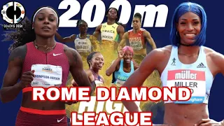 Elaine Thompson Herah Has A Massive Showdown In Rome Diamond 💎 League