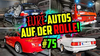 Marco im FEUERWEHRWAGEN! - Prüfstandstag Halle77 - MARCO nimmt EURE Autos ran!