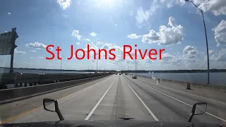 May 5, 2022. Trucking. I-295 and I-95 around Jacksonville, FL.