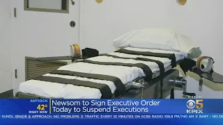 Newsom To Sign Executive Order Suspending Executions