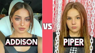 Addison Rae VS Piper Rockelle TikTok Dance Battle
