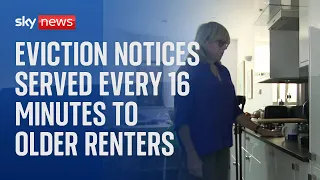 Older renters served with an eviction notice every 16 minutes, says research