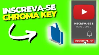 Botão de Like e Inscreva-se Chroma Key (Como Baixar e Usar) - Inscreva-se Green Screen