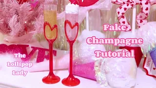 Fake Champagne Tutorial