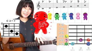 指板上のドレミファソラシドの位置がわかるようになろう♪最初の一歩！【前編】