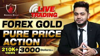 Live Trading Gold FX || Price Action Strategy || Anish Singh Thakur || Booming Bulls