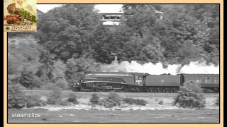 "Mallard 75" An A4 Pacific Steam Locomotive at 126 m.p.h. What did it look like?