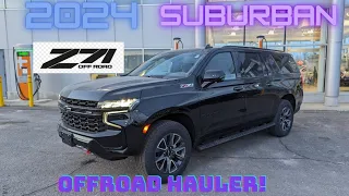 Offroad Family Hauler? 2024 Chevrolet Suburban Z71