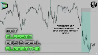 Buy & Sell Day Algorithm 2023 | ICT Concepts