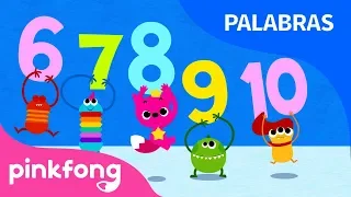 Números | Aprender a Contar del 1 al 10 | Aprender Palabras | Pinkfong Canciones Infantiles