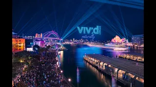 LIVE: Drone Show 'Written In The Stars' at #vividsydney 🌟