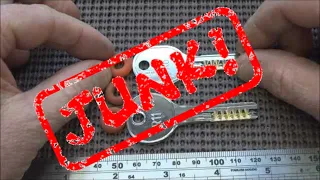 (108) Review: ISEO R6 and R11 Dimple Lock Bump Keys (JUNK!)