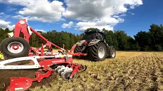 New Holland T7.315HD PLM and Pöttinger Terradisc 6001T