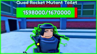 I'm going through Toilet HQ Nightmare for the first time. Skibidi Toilet Tower Defense 59