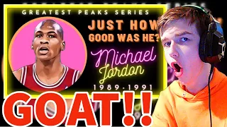 Teenager Reacts to Michael Jordan | Greatest Peaks (Thinking Basketball Reaction)