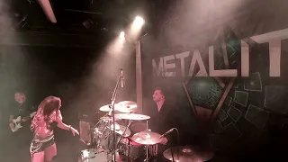 Metalite - Blazing Skies (live drumcam)