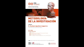 SEMINARIO SOBRE METODOLOGÍA DE LA INVESTIGACIÓN