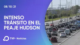 Fin de semana largo: así está el peaje de Hudson