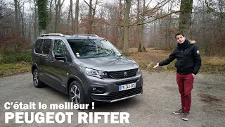 Peugeot RIFTER - Essai Complet version 7 places