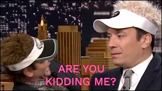 Bradley Cooper and Jimmy Fallon miss the point | Bradley and Jimmy Can't Stop Laughing | OOC