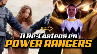 ⚡ 11 VECES que RE-CASTEARON actores en Power Rangers ⚡ | Armando R.