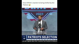 Keion White mad about being drafted by the Patriots #shorts