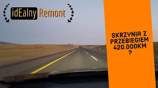 Skrzynia z przebiegiem 420.000km Szrot?