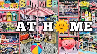 👑🌞🛒At Home Summer Decor Shop With Me!! 4th of July Decor and More!!👑🌞🛒