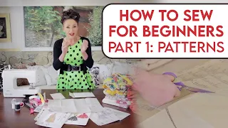 How to Sew For Beginners Part 1: Prepare Your Pattern