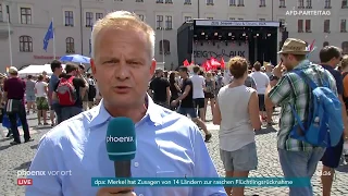 AfD-Parteitag: Peter Aumeier aus Augsburg zu Demonstrationen am 30.06.2018