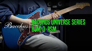 Bacchus Universe Series BJM-3-RSM Demo - 'Sweaty Shuffle' (Cover) by Guitarist 'Junsu Lee' (이준수)
