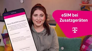 Telekom: eSIM bei Zusatzgeräten