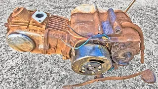 1978 Honda Super Cub C70 Engine RESTORATION | Restoration of 1978 Super Cub C70 Part2