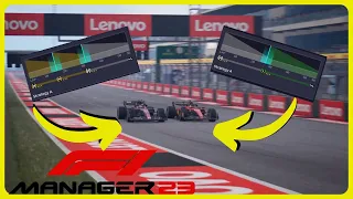 The Rain Makes For Interesting Tyre Strats: F1 Manager 23 Career Mode #92 (United States Grand Prix)