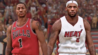 2011 NBA Season: BULLS vs HEAT | NBA 2K24 Concept ULTRA Realistic Gameplay