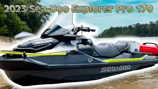 2023 Sea-Doo Explorer Pro 170 (Uncrating/Walkaround Tour)