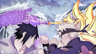 Naruto vs Sasuke Final Battle after Fourth Great Ninja War English Dubbed || Naruto Shippuden